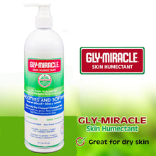GLY MIRACLE Skin Humectant NEW UNSCENTED 16 Ounce Pump Bottle Deep, Nourishing, Moisturizer Lotion for Eczema, Psoriasis, Dry Skin on Face, Hands, Body, Cracked Heels, Cuticles