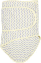 Miracle Blanket Swaddle Wrap for Newborn Infant Baby, Yellow Chevron