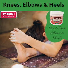 GLY MIRACLE Knees, Elbows, Heels Skin Humectant with Aloe Vera & Other Plant Extracts, 4 oz, Deep, Nourishing Hydration for Dry, Cracked, Irritated Skin on arms, legs and feet; Non- Greasy; UNSCENTED