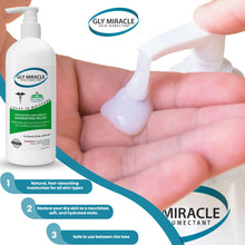 GLY MIRACLE® Skin Humectant 12 Ounce Pump Bottle UNSCENTED Formula Deep, Nourishing Hydration for Dry, Cracked, Irritated Skin; Hands, Cuticles, Feet, Non- Greasy