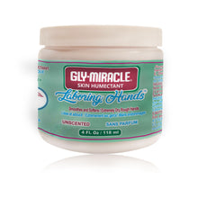 GLY MIRACLE® Laboring Hands Skin Humectant 4 oz Gel Hand Cream Protective Layer Locks Intense Moisture to Repair Extremely Dry Cracked Callous Hands & Cuticles; Smooths & Softens; UNSCENTED